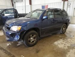 Salvage cars for sale at Franklin, WI auction: 2004 Toyota Highlander