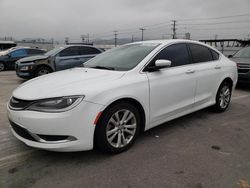 Salvage cars for sale from Copart Sun Valley, CA: 2016 Chrysler 200 Limited