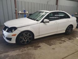 Salvage cars for sale at West Mifflin, PA auction: 2013 Mercedes-Benz C 300 4matic