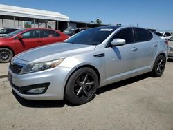 Salvage cars for sale at Fresno, CA auction: 2012 KIA Optima EX