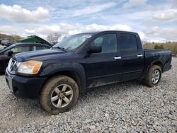 Salvage cars for sale at West Warren, MA auction: 2008 Nissan Titan XE