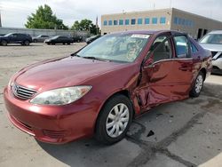 Salvage cars for sale at Littleton, CO auction: 2005 Toyota Camry LE