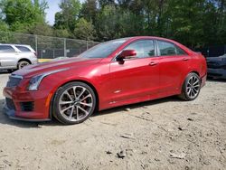 Salvage cars for sale at Waldorf, MD auction: 2016 Cadillac ATS-V
