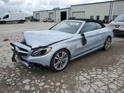 Mercedes-Benz salvage cars for sale: 2018 Mercedes-Benz C 300 4matic