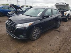 Salvage cars for sale at Elgin, IL auction: 2022 Nissan Kicks SV