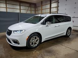 Salvage cars for sale at auction: 2022 Chrysler Pacifica Limited