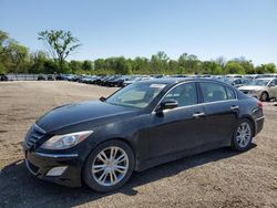 Salvage cars for sale at Des Moines, IA auction: 2012 Hyundai Genesis 3.8L