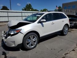 Salvage cars for sale at Littleton, CO auction: 2012 Ford Edge Limited