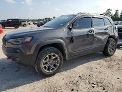 Vehiculos salvage en venta de Copart Houston, TX: 2021 Jeep Cherokee Trailhawk