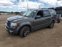 Salvage cars for sale at Colorado Springs, CO auction: 2017 Ford Expedition Limited
