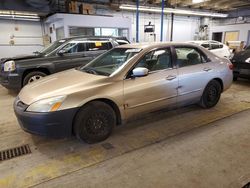 Salvage cars for sale at Wheeling, IL auction: 2005 Honda Accord LX