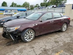 Carros salvage para piezas a la venta en subasta: 2017 KIA Optima LX