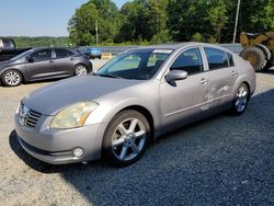 Salvage cars for sale from Copart Concord, NC: 2004 Nissan Maxima SE