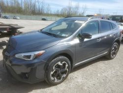 Salvage cars for sale at Leroy, NY auction: 2023 Subaru Crosstrek Limited