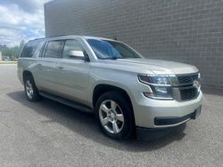 Salvage cars for sale at North Billerica, MA auction: 2015 Chevrolet Suburban K1500 LT