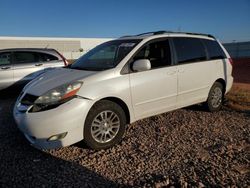 Salvage cars for sale at auction: 2008 Toyota Sienna XLE