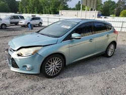 Salvage cars for sale from Copart Augusta, GA: 2012 Ford Focus SEL