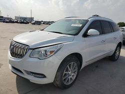 Salvage cars for sale at Grand Prairie, TX auction: 2017 Buick Enclave