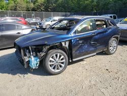 Salvage Cars with No Bids Yet For Sale at auction: 2022 Infiniti QX50 Luxe