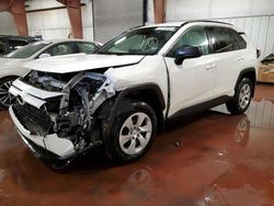 Salvage cars for sale from Copart Lansing, MI: 2020 Toyota Rav4 LE