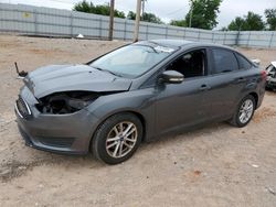 Salvage cars for sale at Oklahoma City, OK auction: 2017 Ford Focus SE