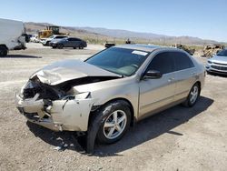 Salvage cars for sale at North Las Vegas, NV auction: 2004 Honda Accord EX