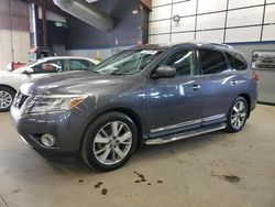 Salvage cars for sale at East Granby, CT auction: 2014 Nissan Pathfinder S