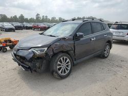 Salvage cars for sale at Houston, TX auction: 2017 Toyota Rav4 Limited