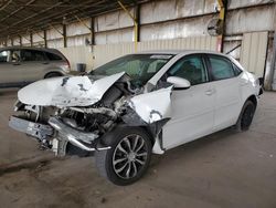 Toyota salvage cars for sale: 2016 Toyota Corolla L