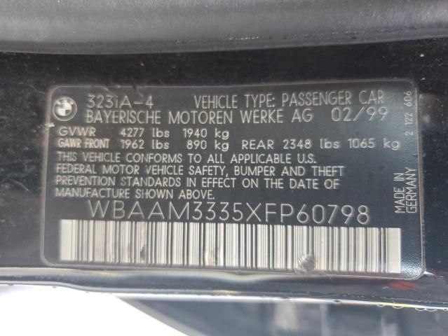 1999 BMW 323 I Automatic