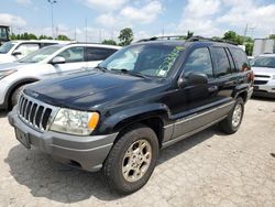 Salvage cars for sale at Bridgeton, MO auction: 2001 Jeep Grand Cherokee Laredo