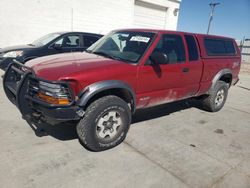 Chevrolet salvage cars for sale: 2001 Chevrolet S Truck S10