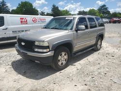 Salvage cars for sale at Madisonville, TN auction: 2002 Chevrolet Tahoe K1500