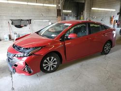 Salvage cars for sale at Angola, NY auction: 2020 Toyota Prius Prime LE