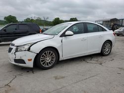 Chevrolet salvage cars for sale: 2012 Chevrolet Cruze ECO