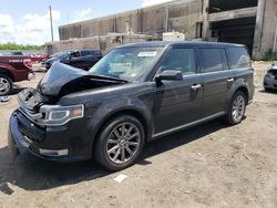 Salvage cars for sale at Fredericksburg, VA auction: 2016 Ford Flex Limited