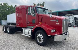 Salvage trucks for sale at Houston, TX auction: 2010 Kenworth Construction T800