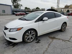 Salvage cars for sale at Tulsa, OK auction: 2012 Honda Civic SI