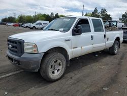Salvage trucks for sale at Denver, CO auction: 2005 Ford F250 Super Duty