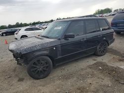 Salvage cars for sale from Copart Fredericksburg, VA: 2010 Land Rover Range Rover HSE Luxury