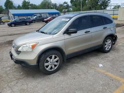 Salvage cars for sale from Copart Wichita, KS: 2007 Honda CR-V EX