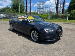 Salvage cars for sale at Candia, NH auction: 2013 Audi A5 Premium Plus