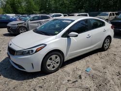 Salvage cars for sale from Copart Candia, NH: 2018 KIA Forte LX