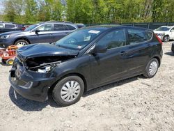 Salvage cars for sale at Candia, NH auction: 2017 Hyundai Accent SE