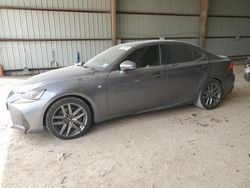 Salvage cars for sale at Houston, TX auction: 2017 Lexus IS 200T