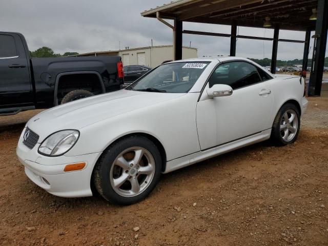 2001 Mercedes-Benz SLK 320