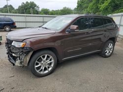 Salvage cars for sale at Shreveport, LA auction: 2015 Jeep Grand Cherokee Summit