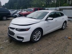 Salvage cars for sale from Copart Seaford, DE: 2016 Chevrolet Malibu LT