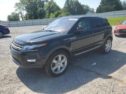 Salvage cars for sale at Gastonia, NC auction: 2015 Land Rover Range Rover Evoque Pure Plus