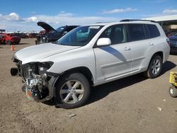 Toyota Highlander salvage cars for sale: 2010 Toyota Highlander